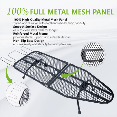 OMUACHIP folding hinge dampened for secure storage after use