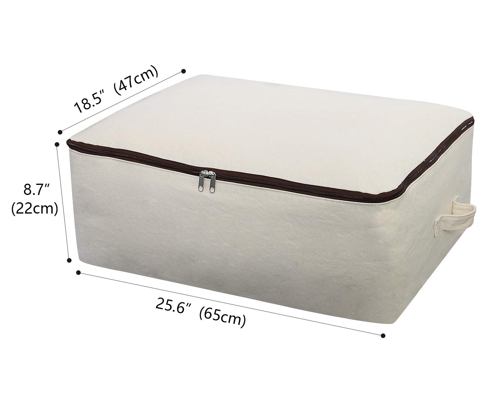 Omygarden 12oz thick canvas material closeup highlights sturdy fabric