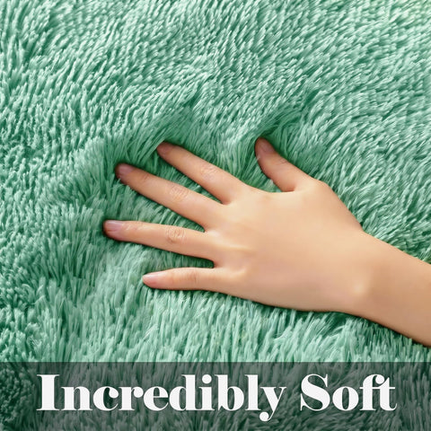 ONASAR sage-green-round-rug enhances bedrooms with cozy decor touch