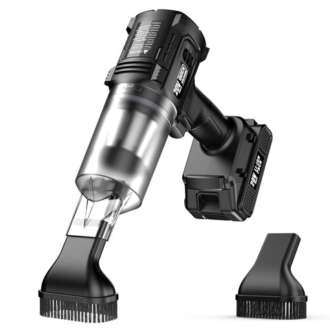 ONAVOT versatile vacuum cleans cars, sofas, and desks.