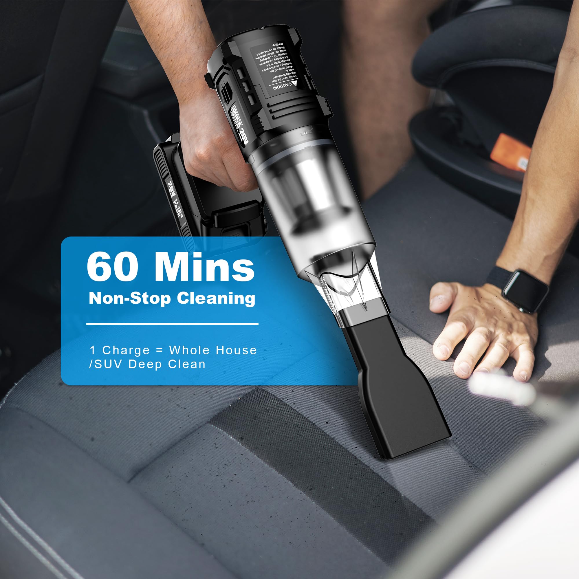 ONAVOT lightweight design enables easy one-handed cleaning.