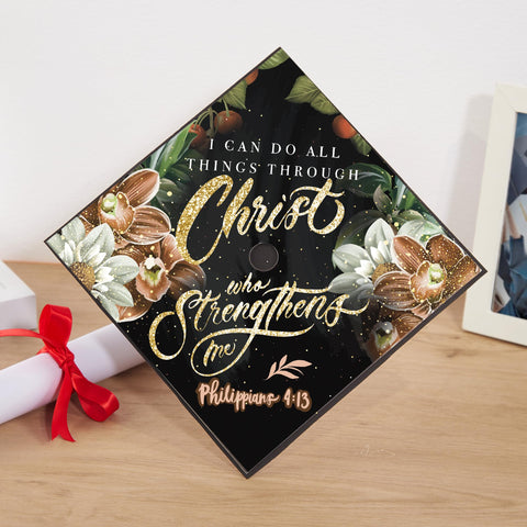 Once Upon A Time emblematic cap topper as a meaningful celebration keepsake.