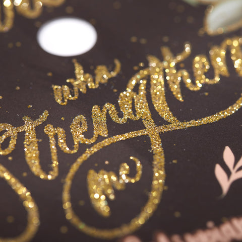 Once Upon A Time graduation topper presented on a traditional mortarboard with tassel.