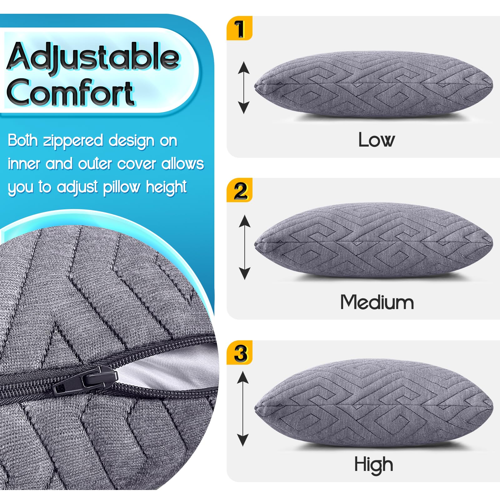 1 MIDDLE ONE machine washable outer cover for simple maintenance
