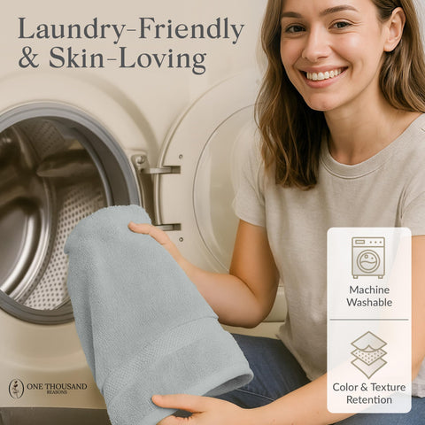 One Thousand Reasons gym spa hotel setup demonstrates versatile towel set for travel and home