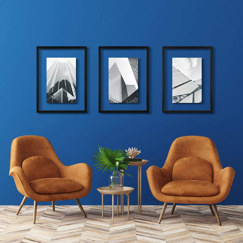 ONE WALL various sizes 11x14 to 16x20 display for floating look.