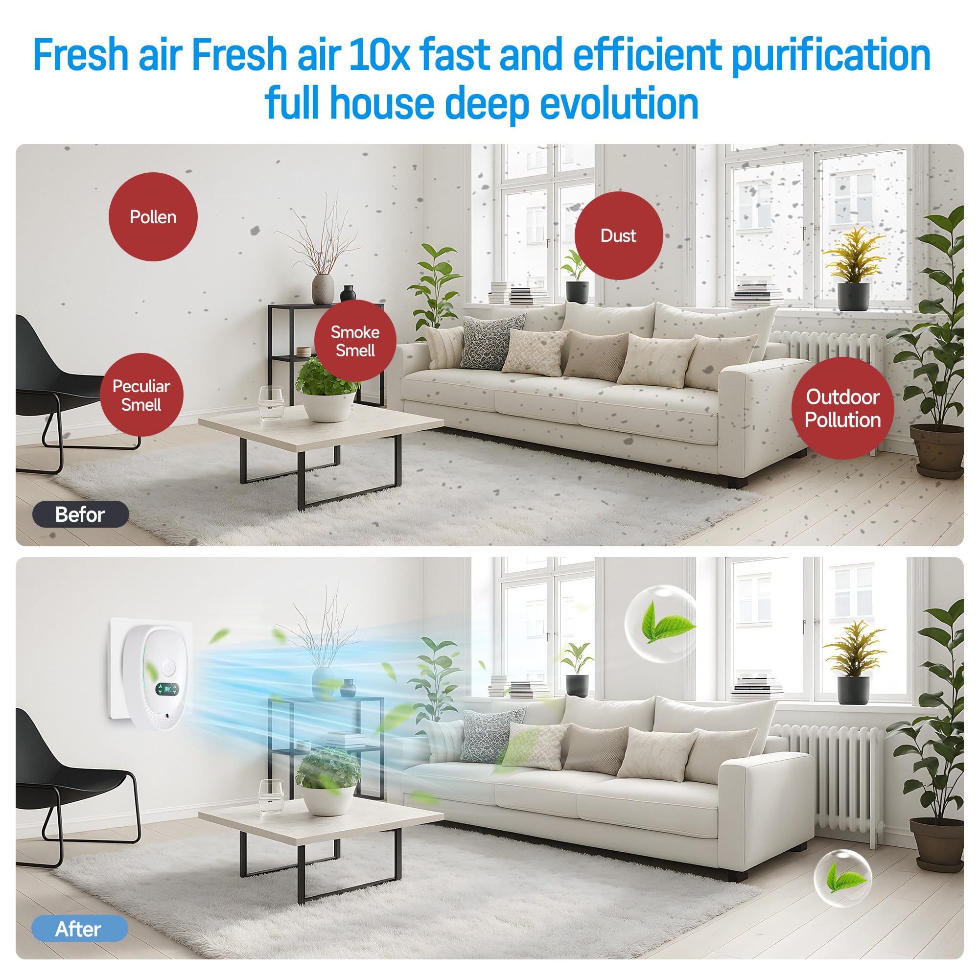 Oneluner filterless design for low maintenance and waste reduction