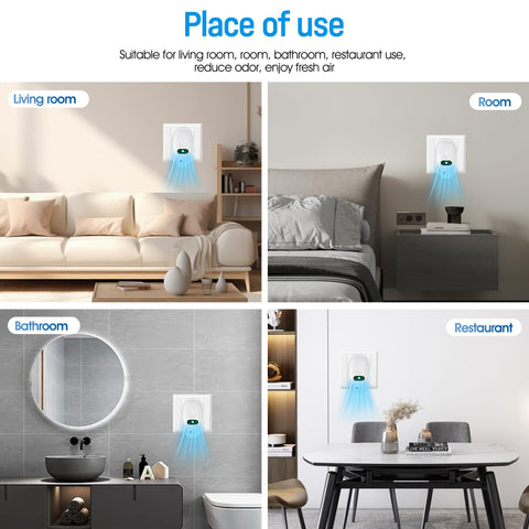 Oneluner kitchen odor-focused ionizer helps reduce smells