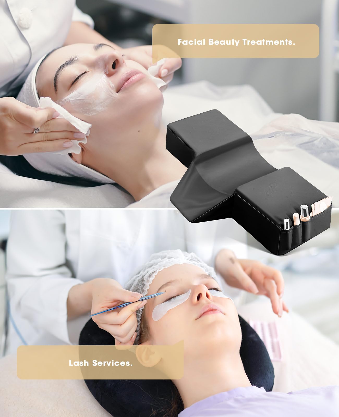 Onism Lash Pillow dual side organizers keep tools within easy reach