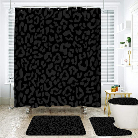 Onlalasyc cheetah shower curtain 71x71 adds bold leopard style to your bathroom.