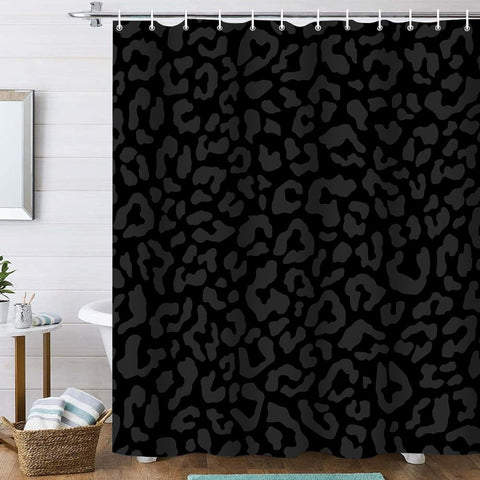 Onlalasyc cheetah U-shaped rug cushions knees while you bathe.