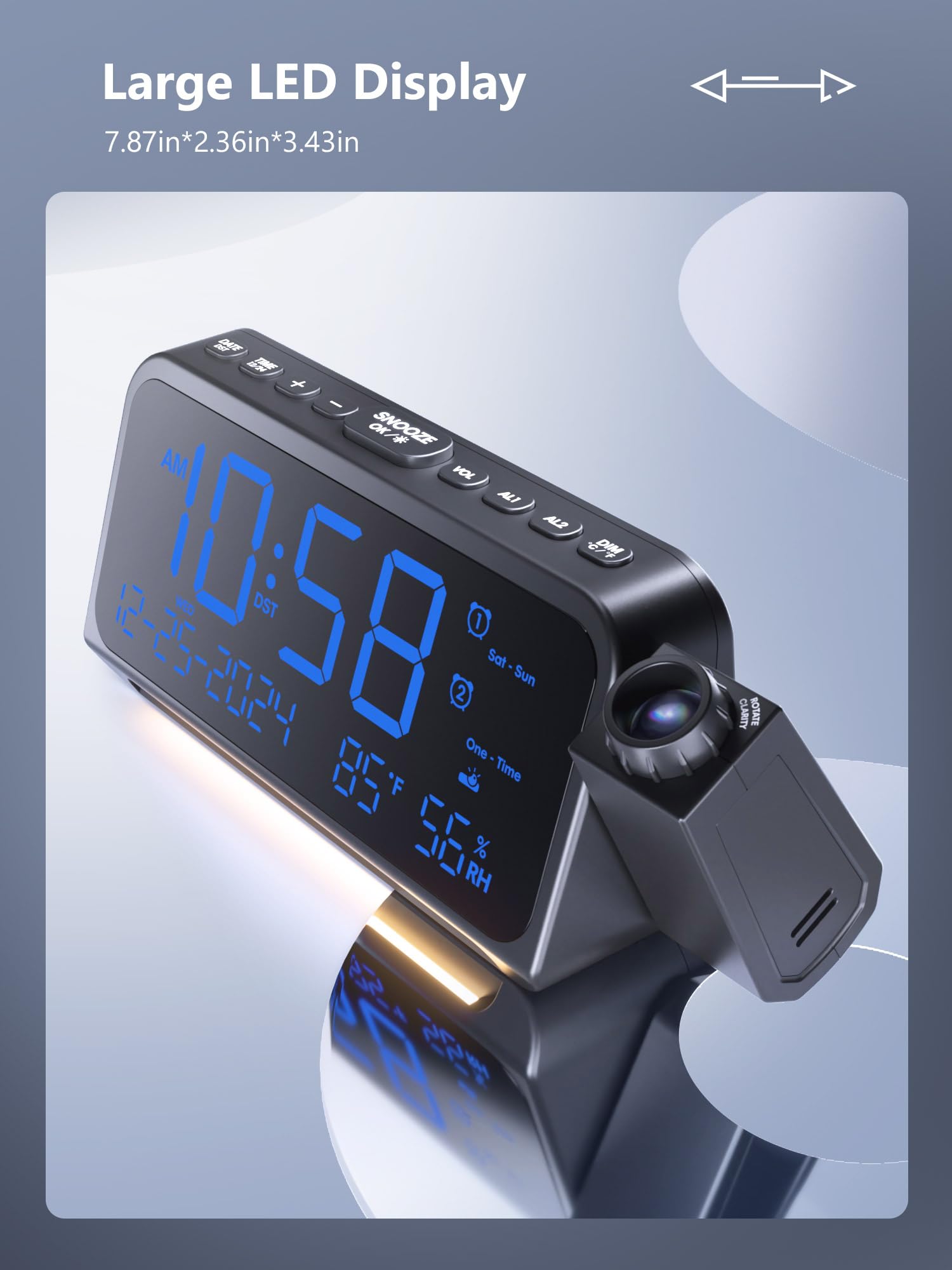 OnLyee battery backup preserves alarms during power outages.