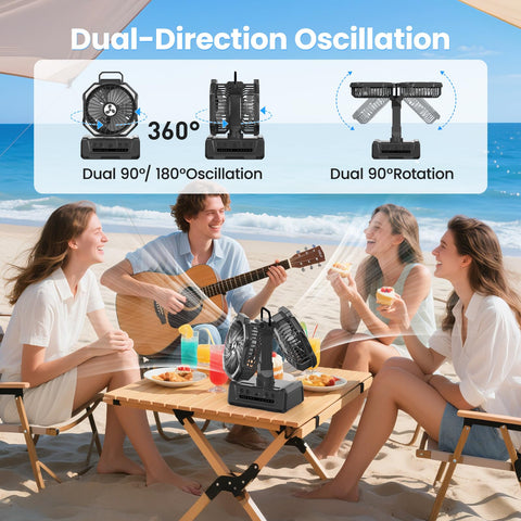 ONLYNEW dual-side LED lights for bright illumination