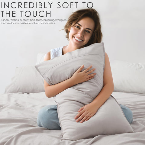 OnlySet queen fitted sheet side close-up demonstrates secure elastic fit for snug sleep.
