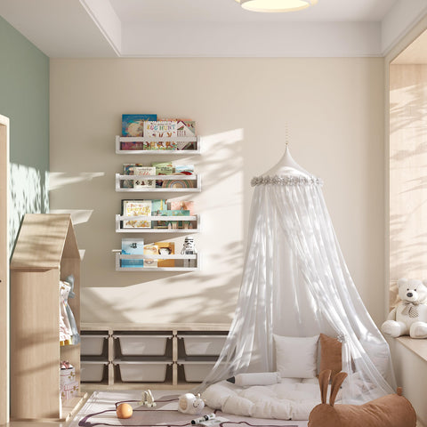 Onlysky durable wood construction shelves provide sturdy daily use
