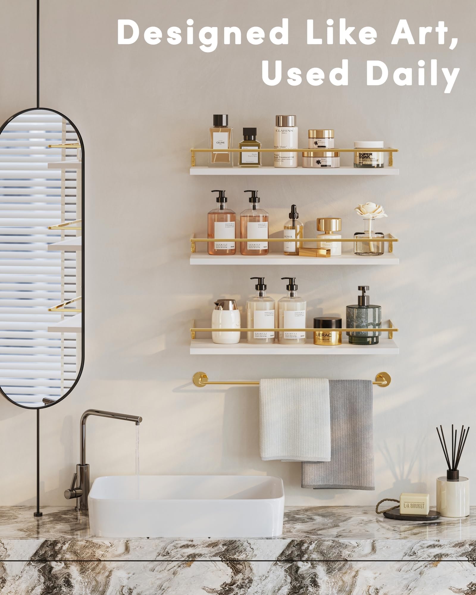 Onlysky humidity-resistant core and finish resist bathroom moisture.