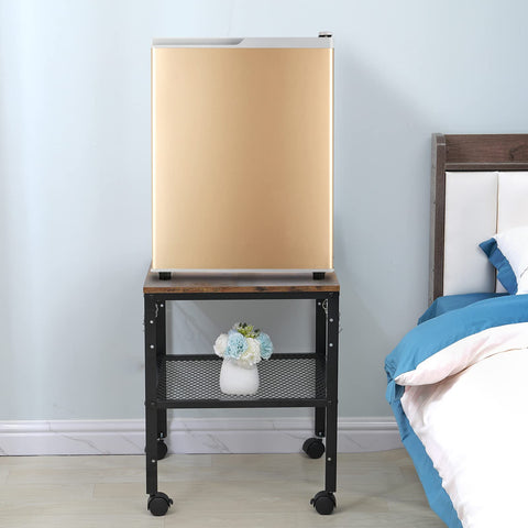 Onlytak Rustic End Table supports up to 143 lb for sturdy use.