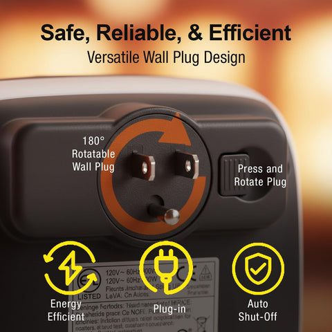 Ontel Handy Heater Turbo ideal for bedrooms and offices for targeted warmth.
