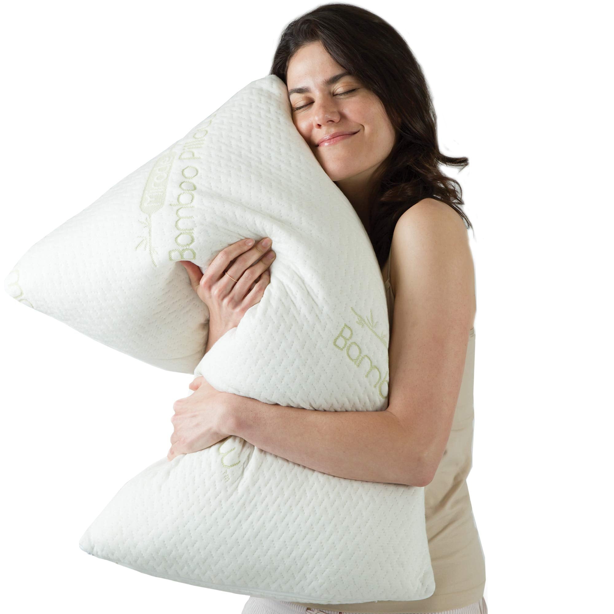 Ontel Miracle Pillow queen size fits standard bed setup and lifestyle
