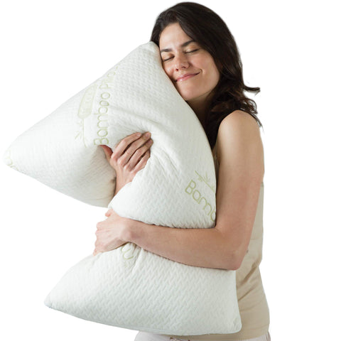 Ontel Miracle Pillow queen size fits standard bed setup and lifestyle