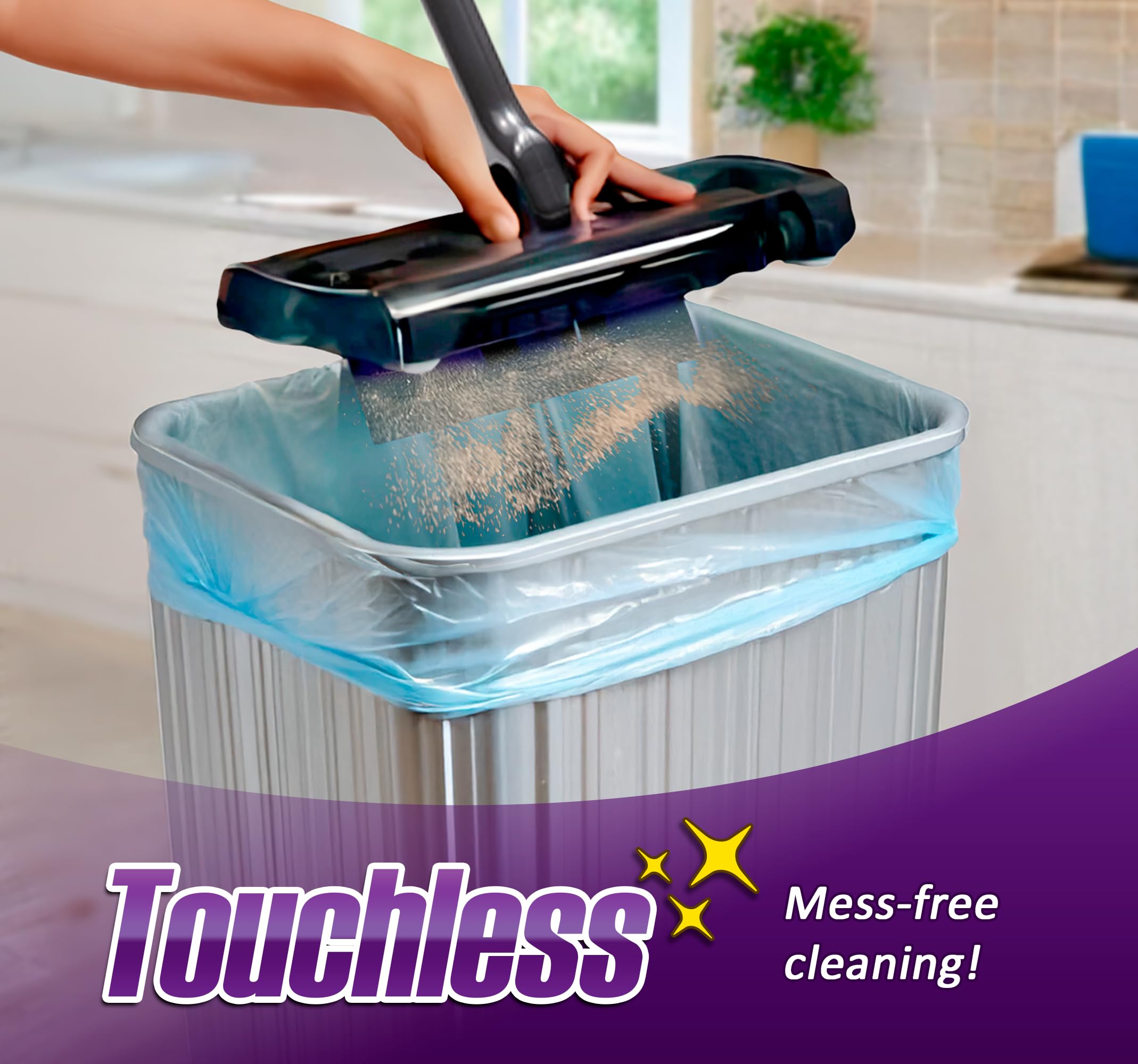 Ontel Swivel Sweeper Max low-profile cleaning under furniture