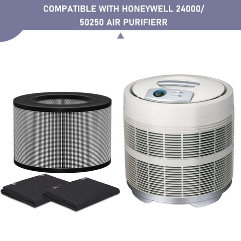 Ontheone 50250-S compatibility label confirms easy integration with Honey-well units