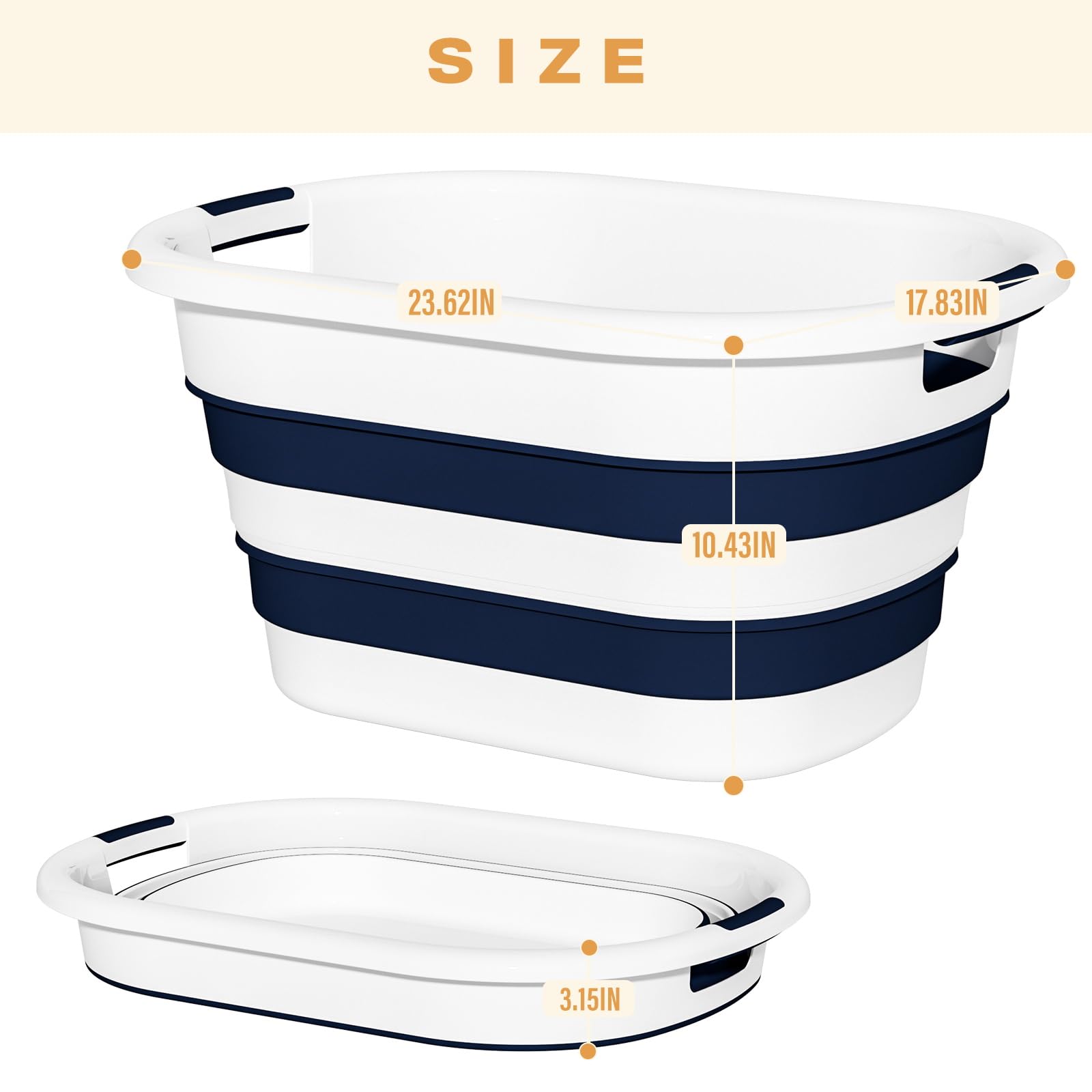OOAMBB non-slip dual-grip handles enable easy carrying