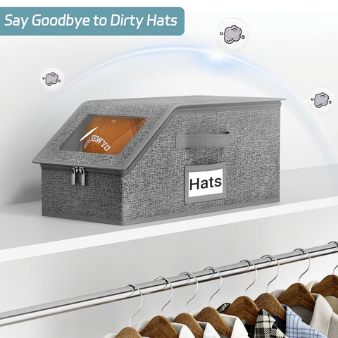 AOODA storage unit featuring side name card window for labeling