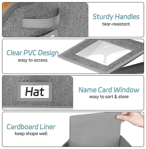 AOODA hat storage suitable for bedroom and living room spaces