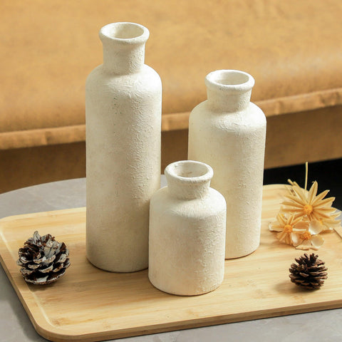 ooit entryway decor vases in neutral tones and soft curves
