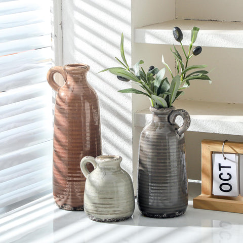 OOIT three-piece vase set ideal for gifts or home decor