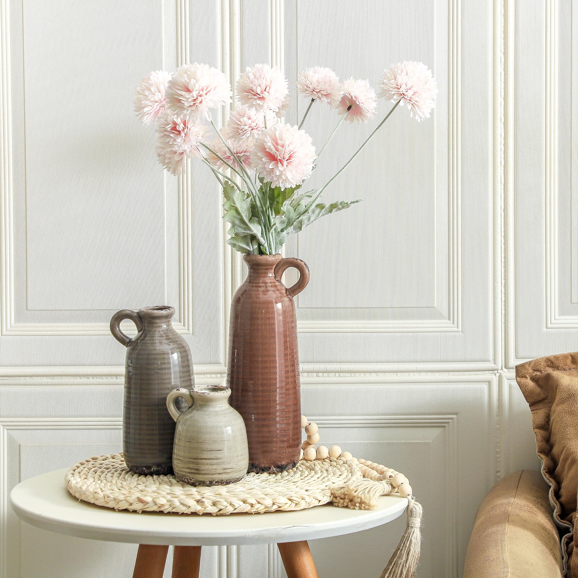 OOIT vases suit modern boho or farmhouse decor styles