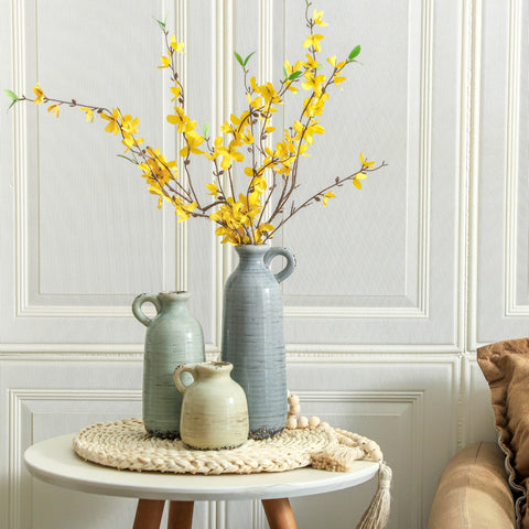 OOIT vase trio adapts to boho and modern farmhouse styles.