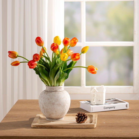 OOIT table decor for entryways and shelves.