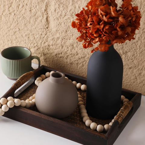 OOIT ceramic vases in Bohemian and farmhouse styles for cohesive decor