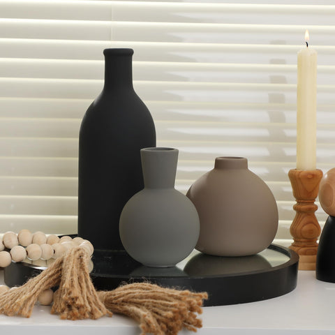 OOIT vase set adds color and texture to any room
