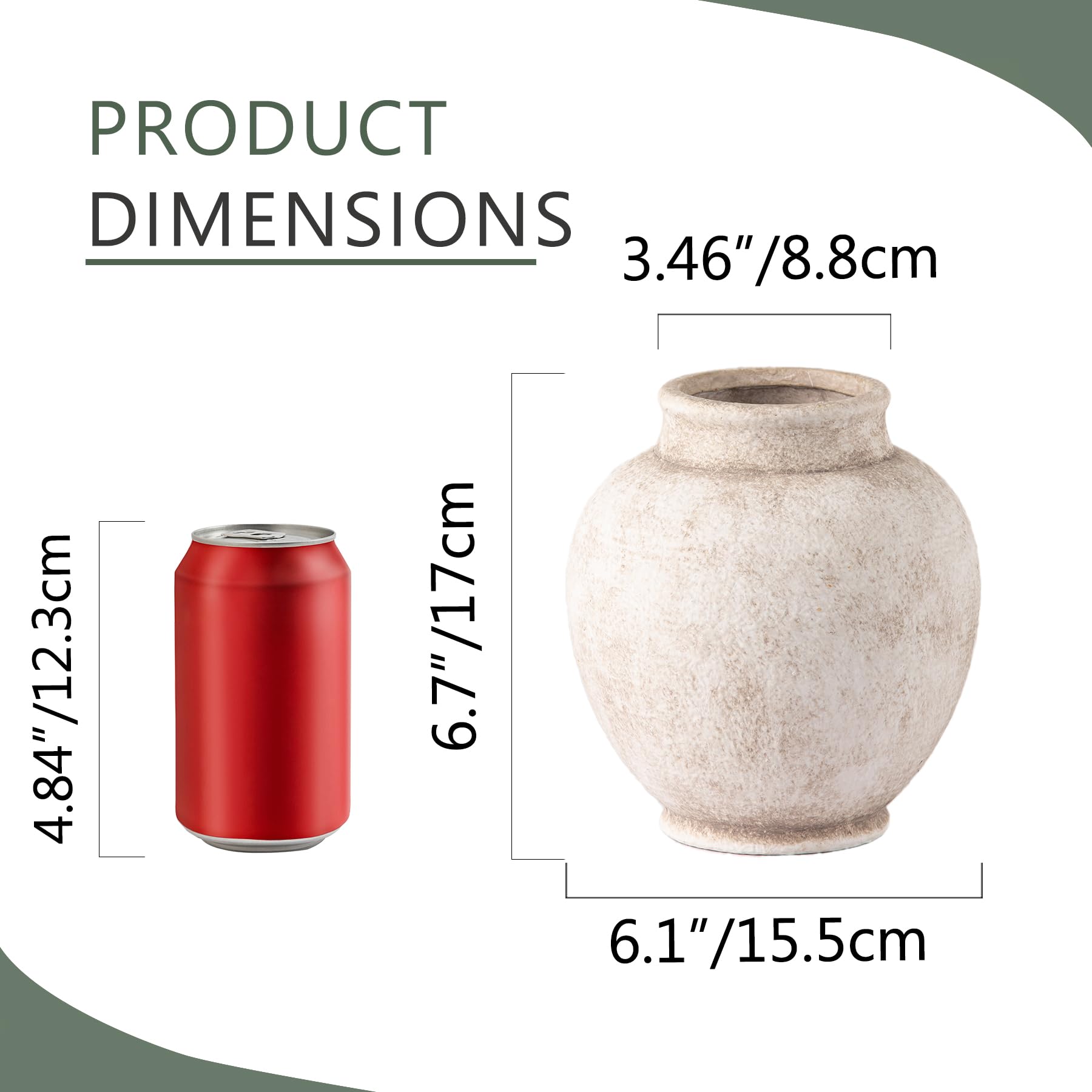 OOIT vase with waterproof inner coating keeps stems hydrated and fresh.