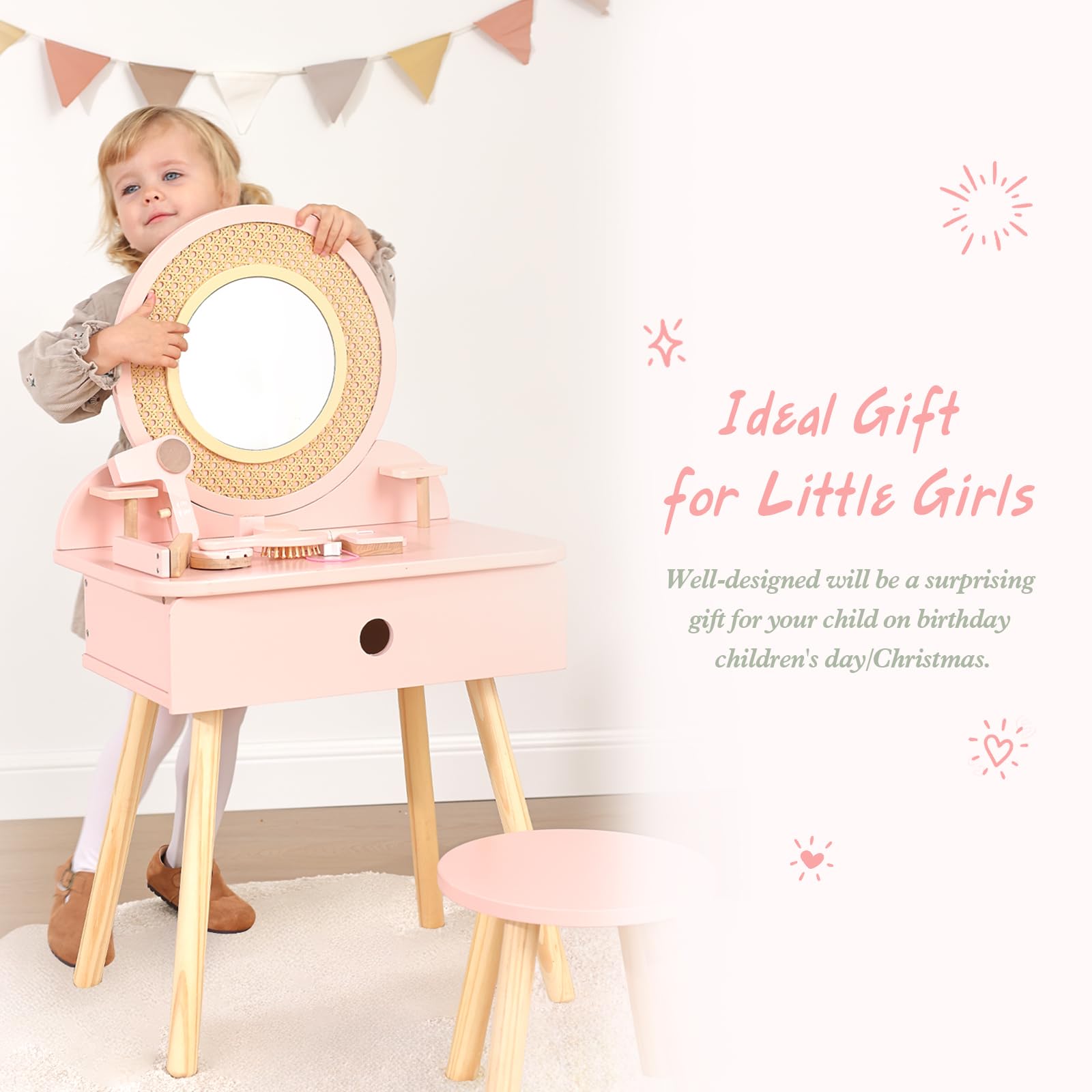OOOK Kids vanity accessories set for creative dress-up play