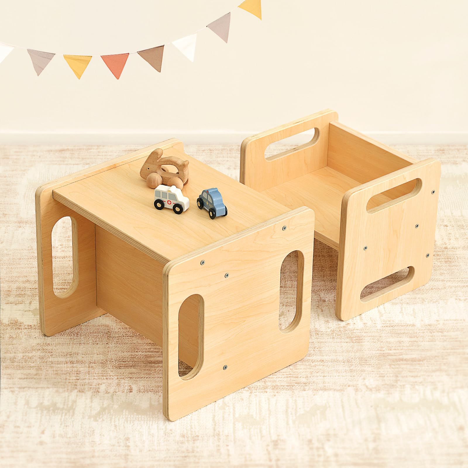 OOOK toddler furniture suits ages 1-3 for growing independence.