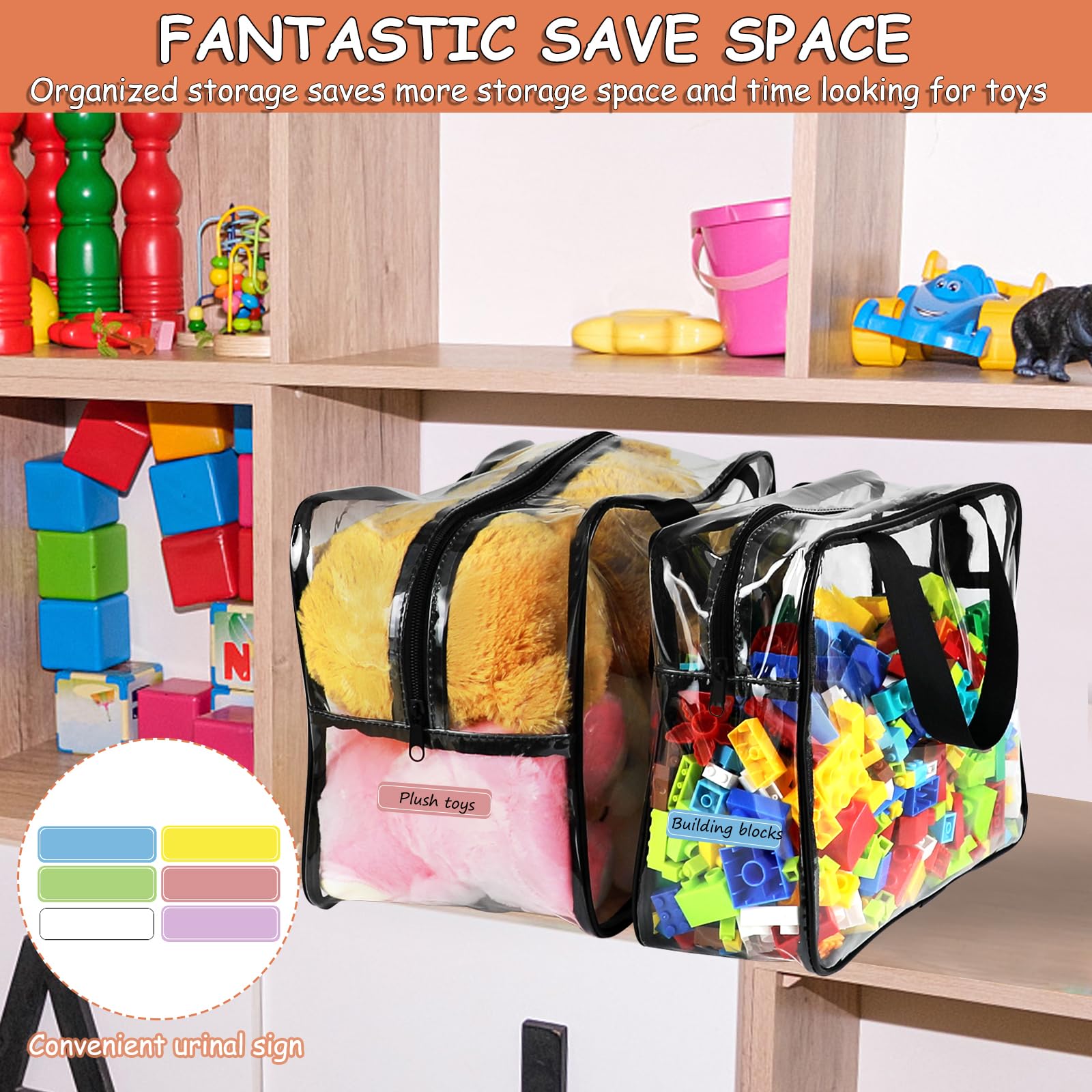 OPELETNNT multiuse storage bag suitable for crafts, books, snacks, and cosmetics.