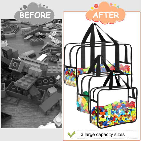 OPELETNNT stackable organizer bags save space in drawers and shelves.
