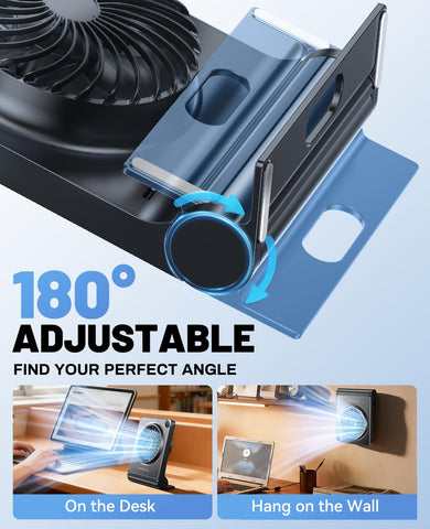 OpenBay portable fan ideal for bedroom, office, or travel.
