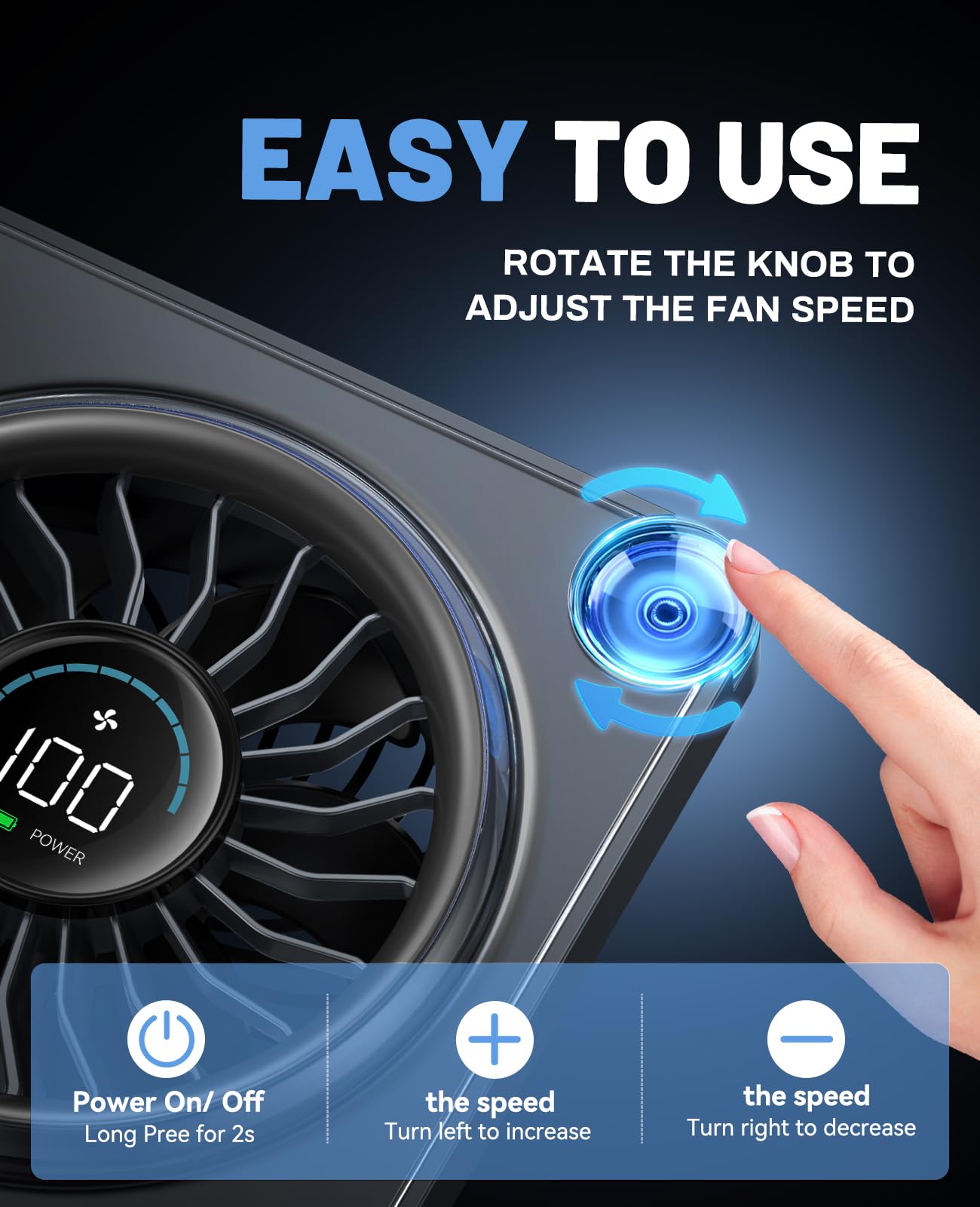 OpenBay small desk fan packaged as a practical gift for summer.