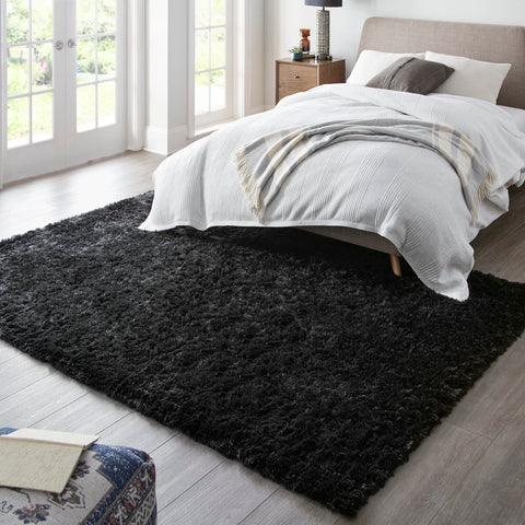Ophanie 6x9 rug showing non-slip bottom for safer floors