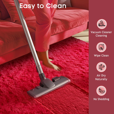 Ophanie dorm room cozy rug adds soft comfort on a budget.