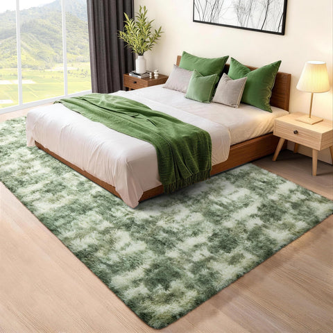Ophanie fluffy shag surface ideal for bedrooms, nurseries, and dorms.
