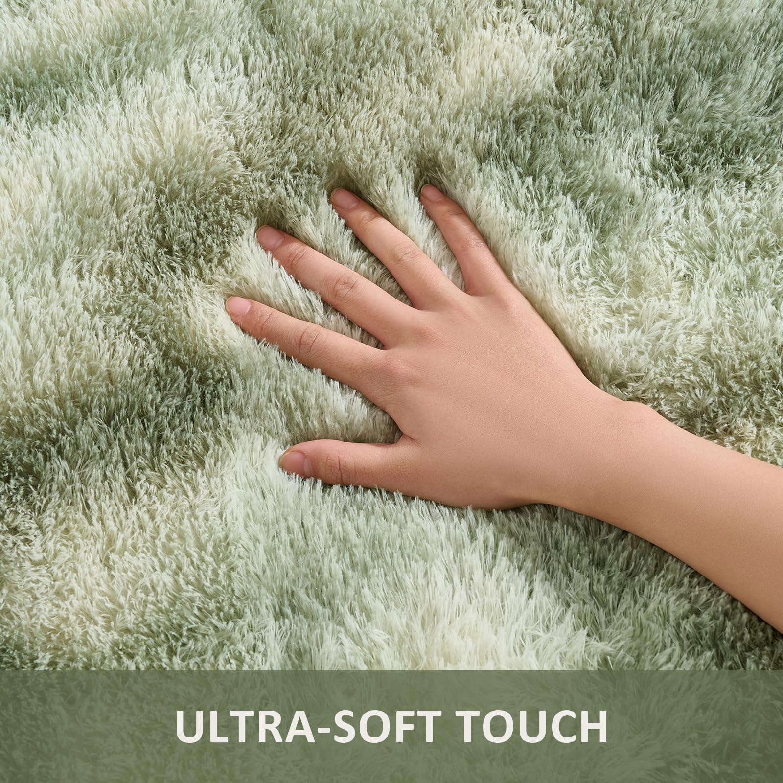 Ophanie 5x7 rug with non-slip bottom for safer play areas.