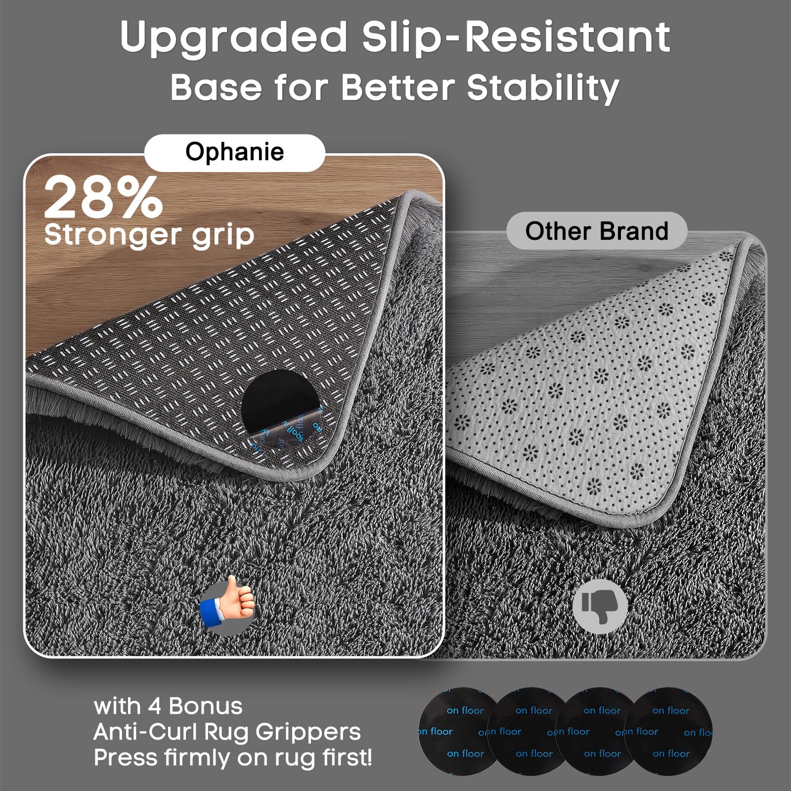 Ophanie layered hygge style rug for warm, cozy spaces.