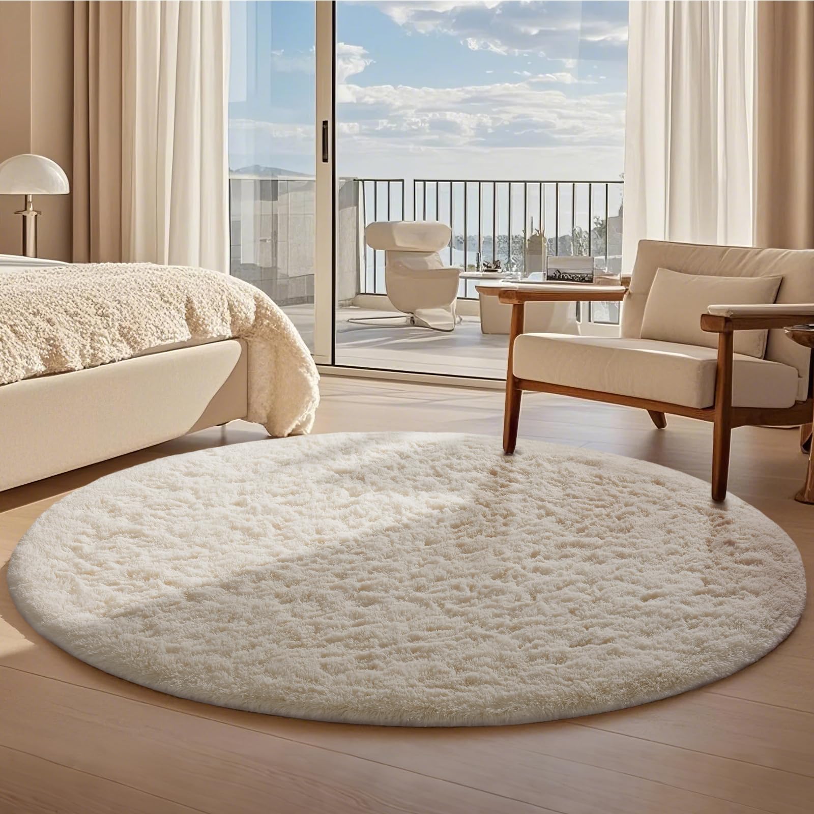 Ophanie living room decor rug on wood floor enhances warmth and style
