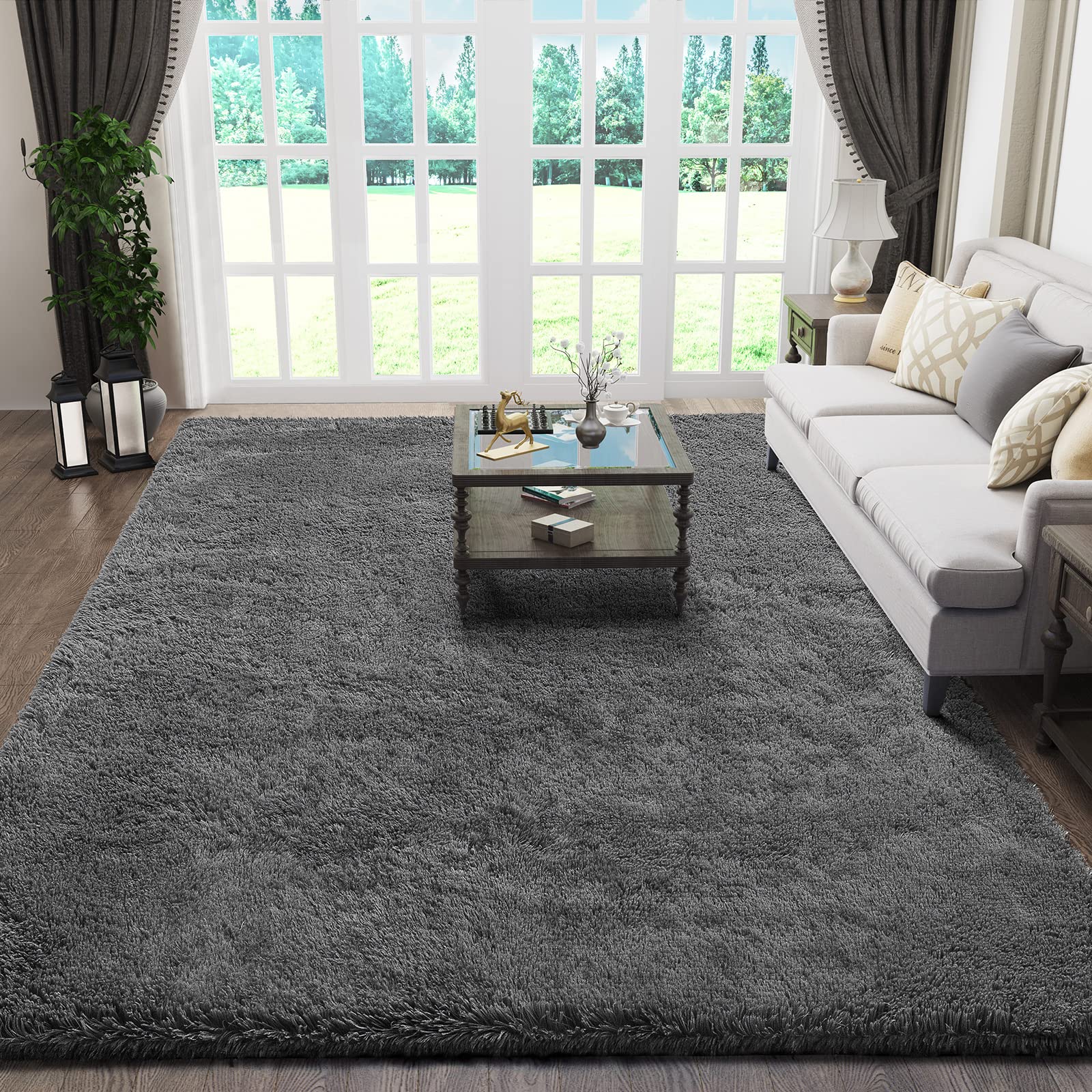 Ophanie living room rug with soft pile for cozy comfort and style